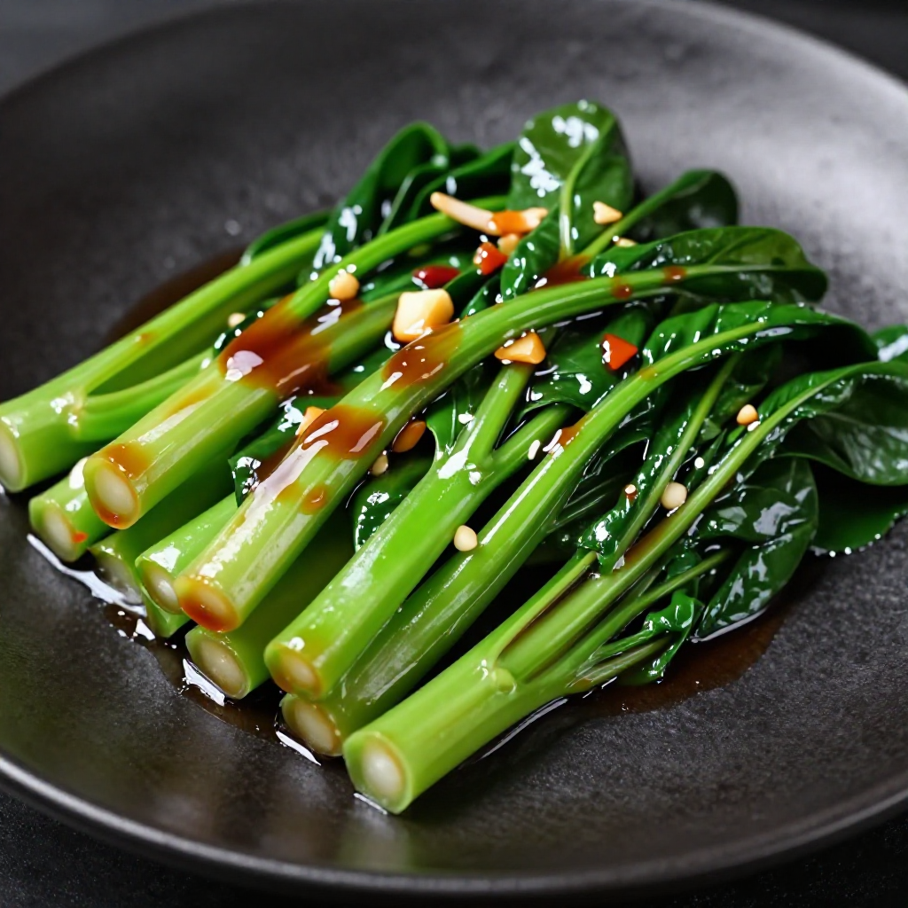 Kangkong in Oyster Sauce