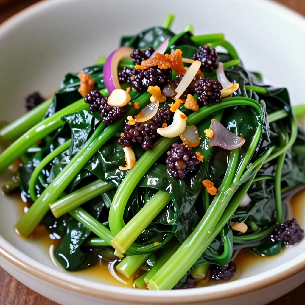 Kangkong with Bagoong