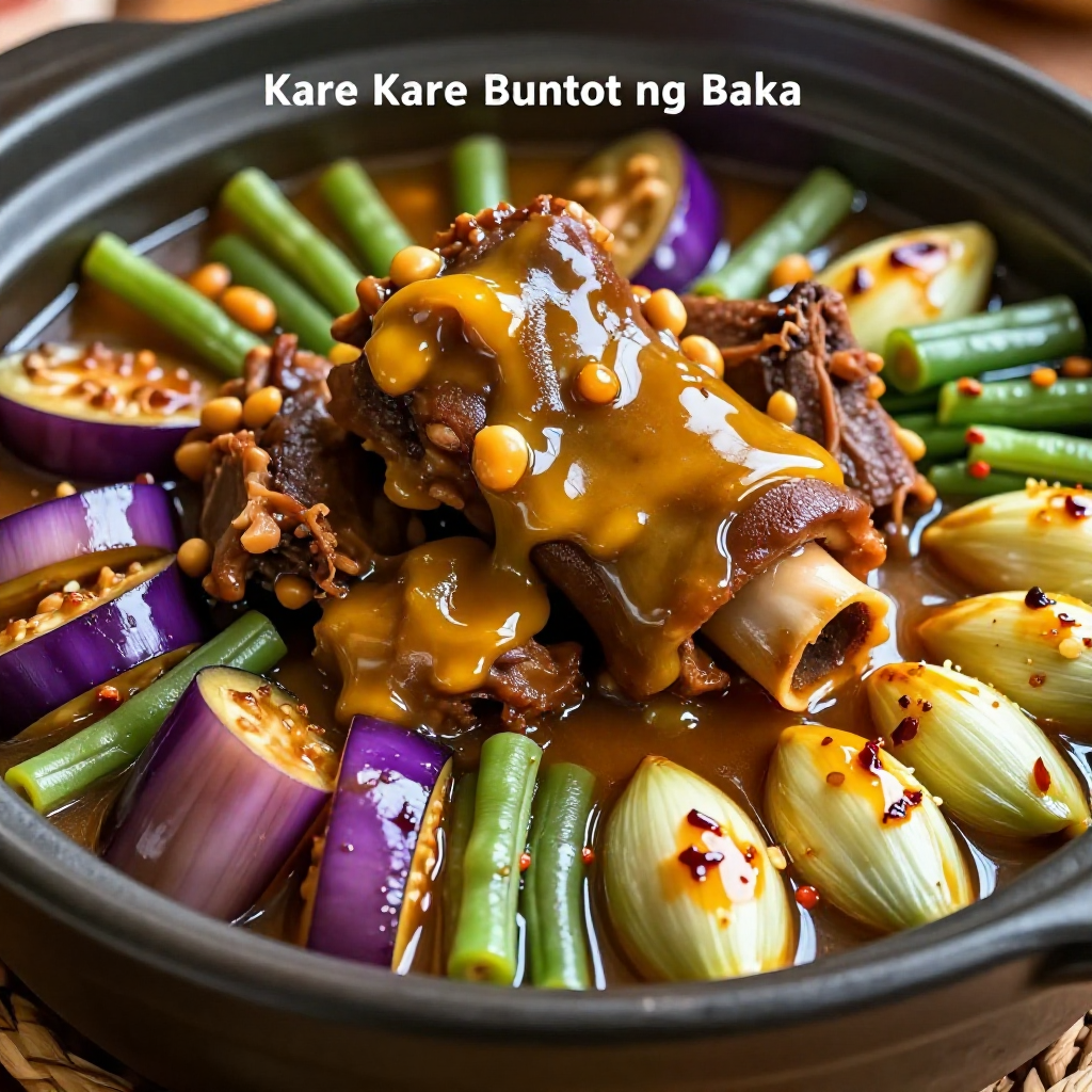 Kare Kare Buntot ng Baka