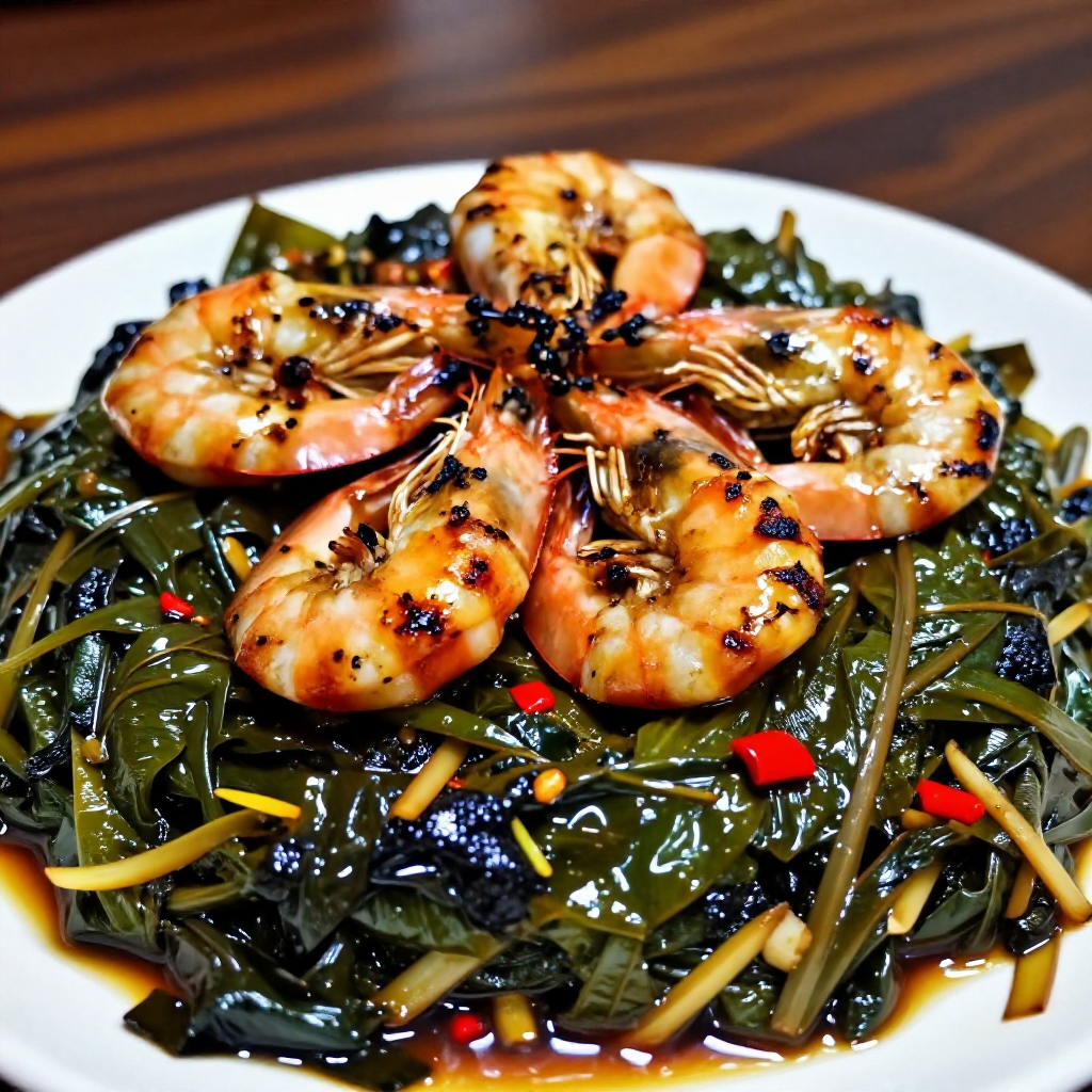 Laing with Shrimp