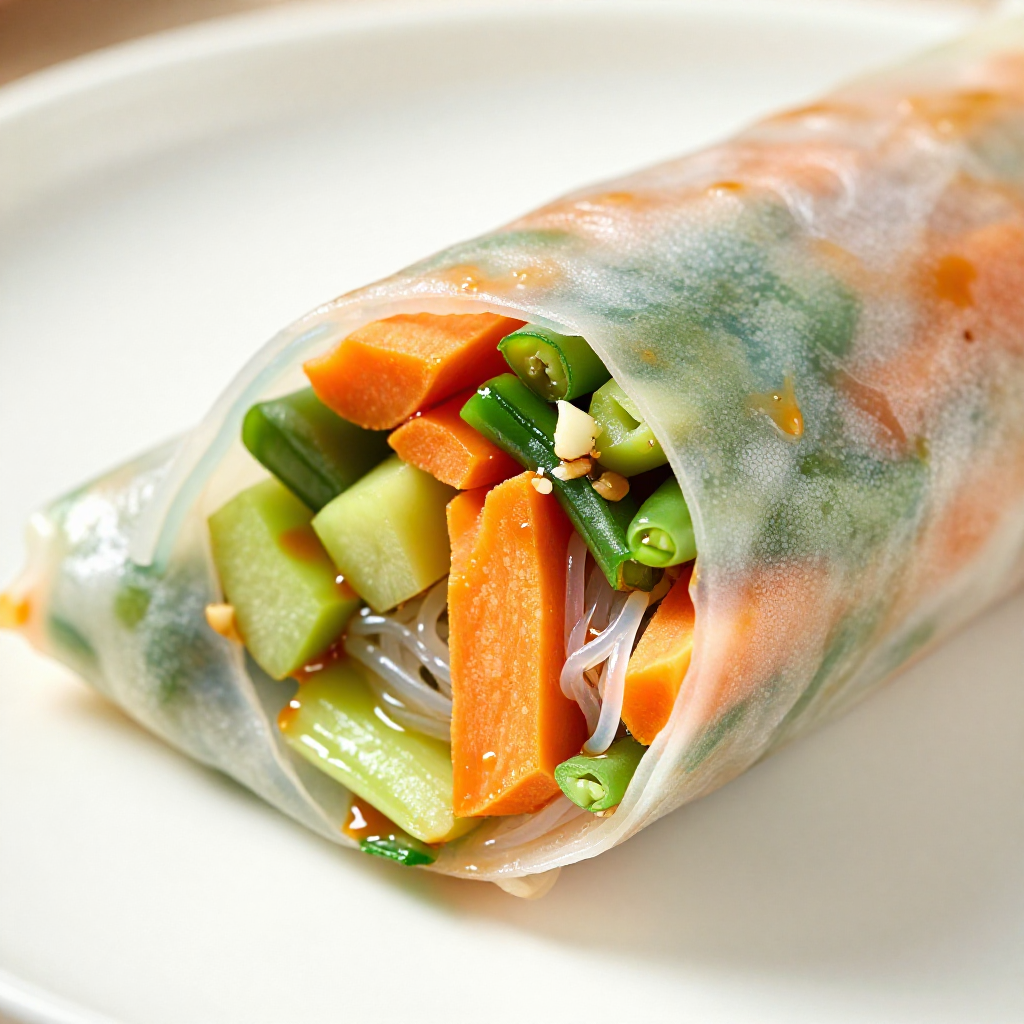 Lumpiang Sariwa with Fresh Lumpia Wrapper