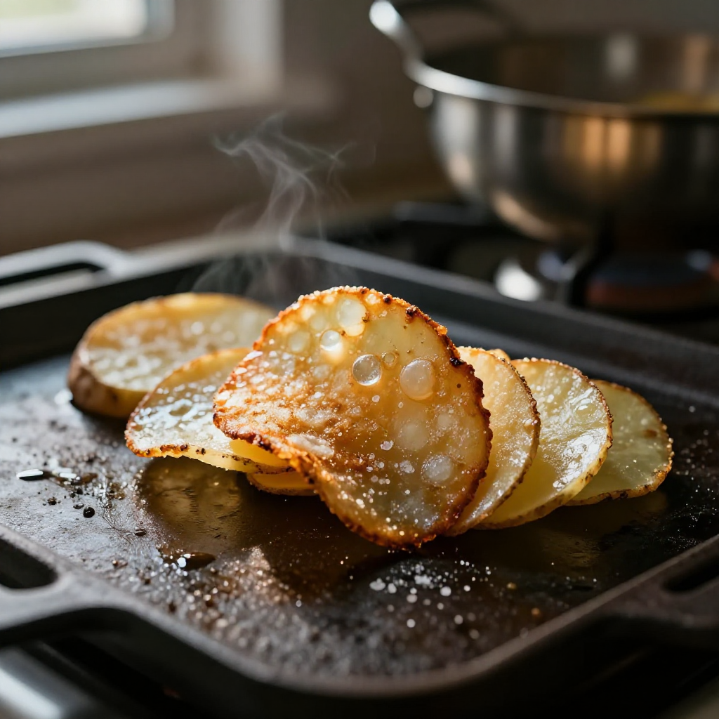 Potato Chips on the Stovetop