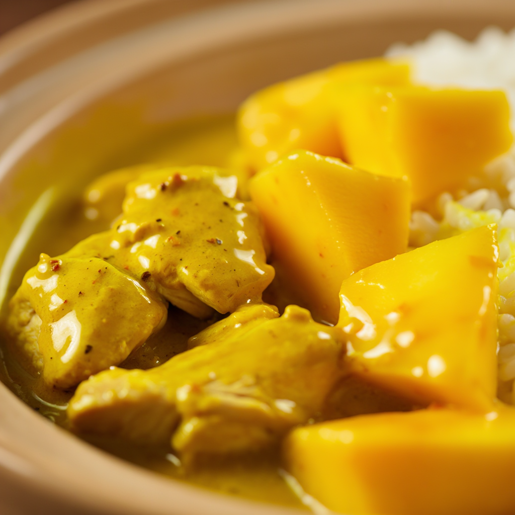 Mango Curry Chicken