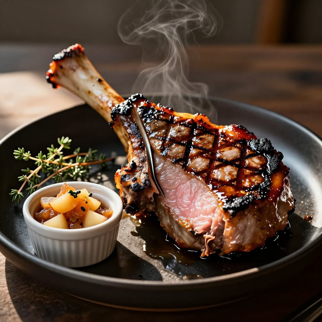 Marinated Grilled Pork Chop