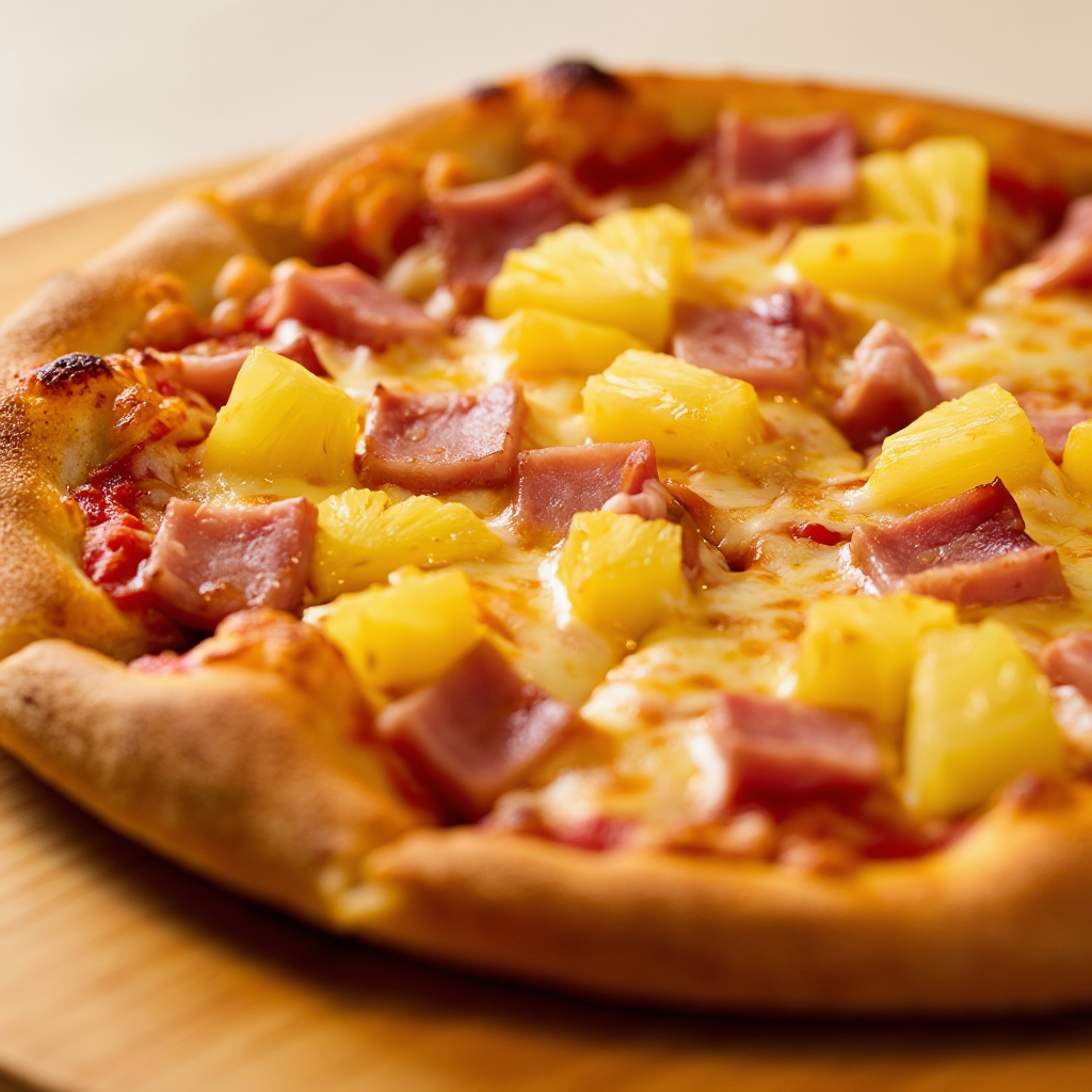 No-Yeast Hawaiian Pizza