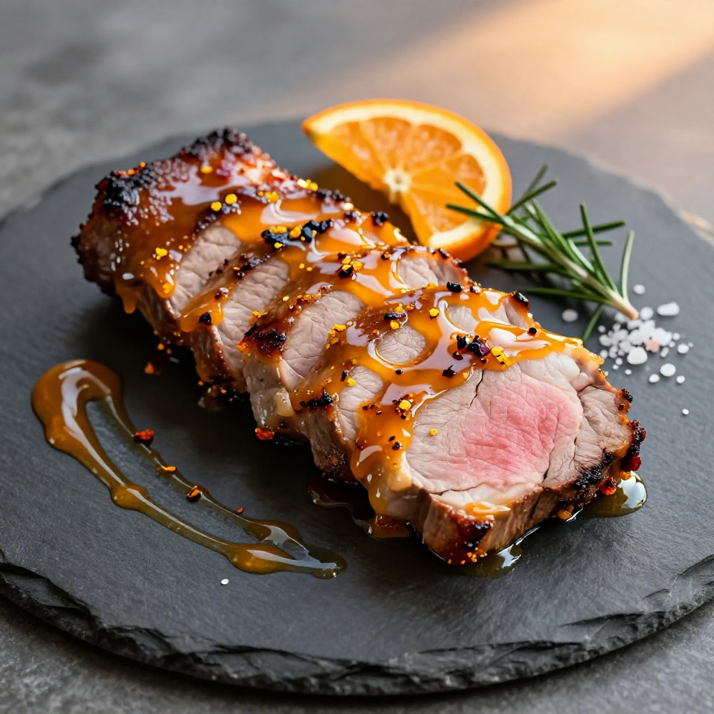 Orange Glazed Pork