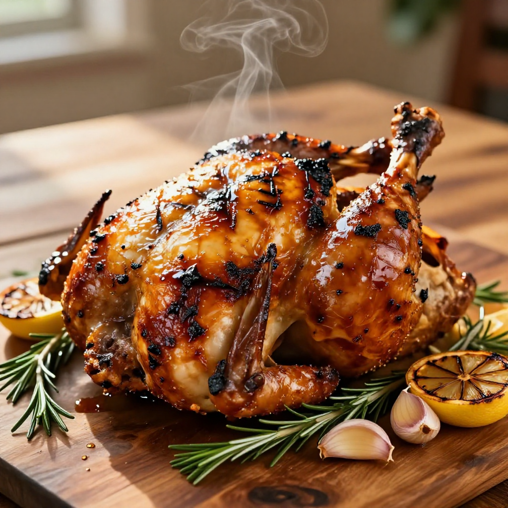 Oven Roasted BBQ Chicken
