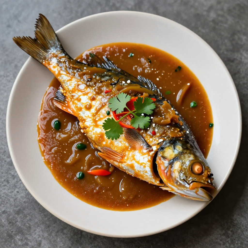 Paksiw na Isda in Gata