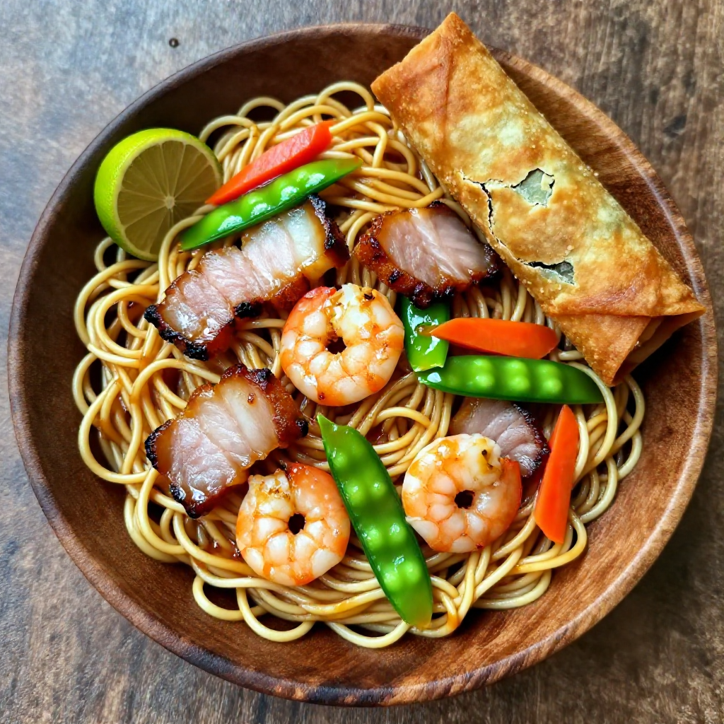 Pancit Miki Guisado