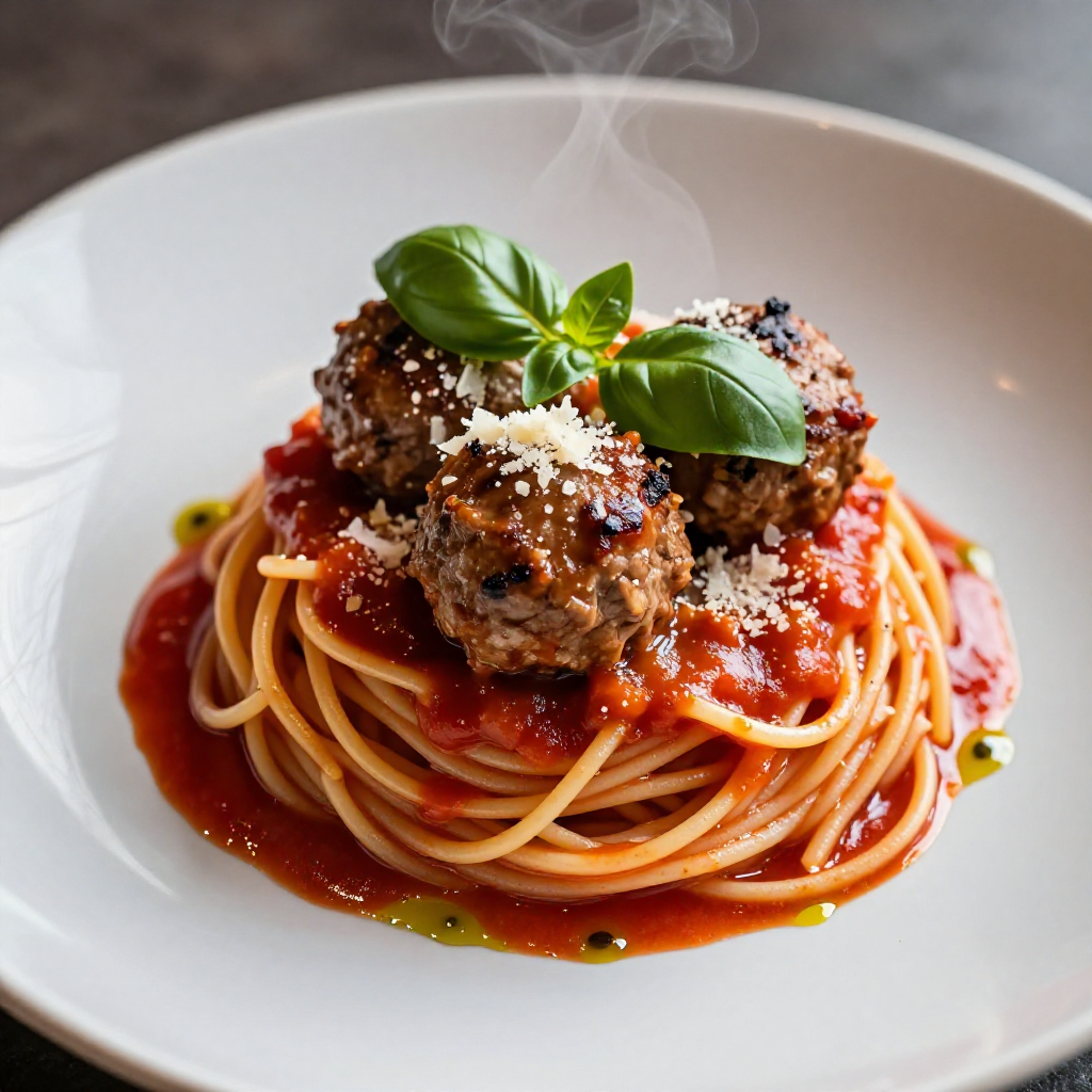 Spaghetti and Meatballs