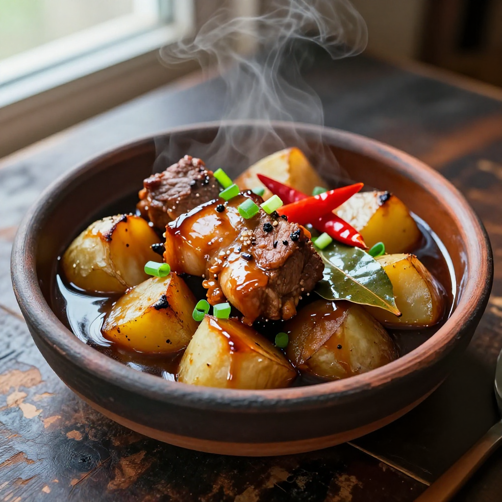 Pork Adobo with Potato