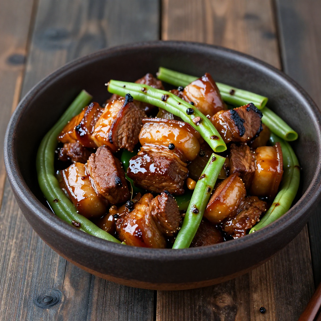 Pork Adobo with Sitaw