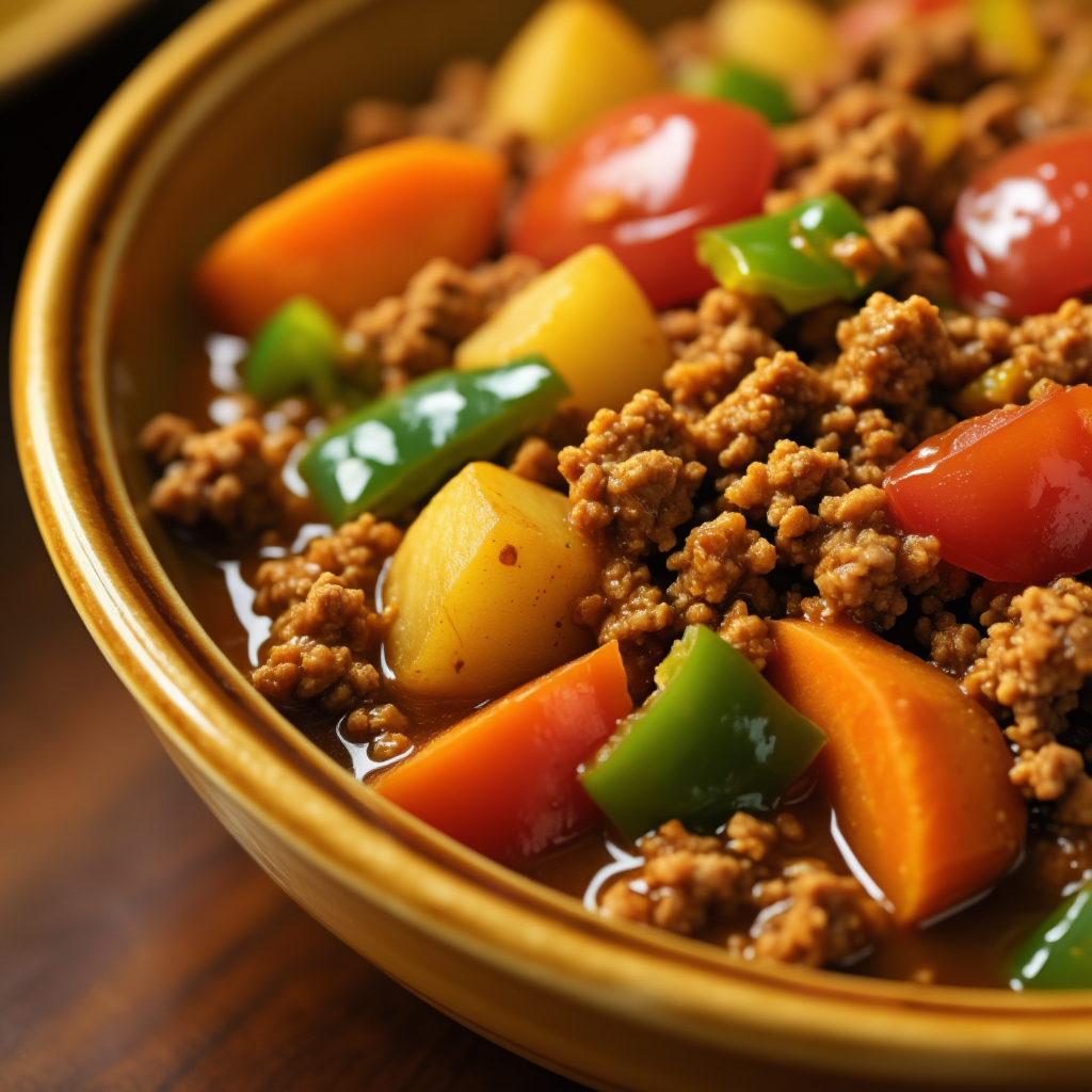 Pork Giniling Hardinera