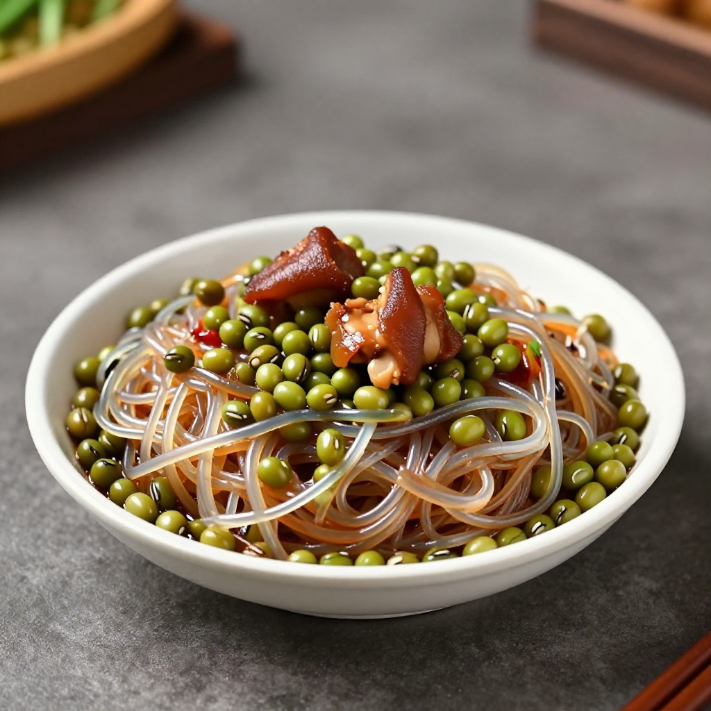 Pork Pata in Monggo with Sotanghon