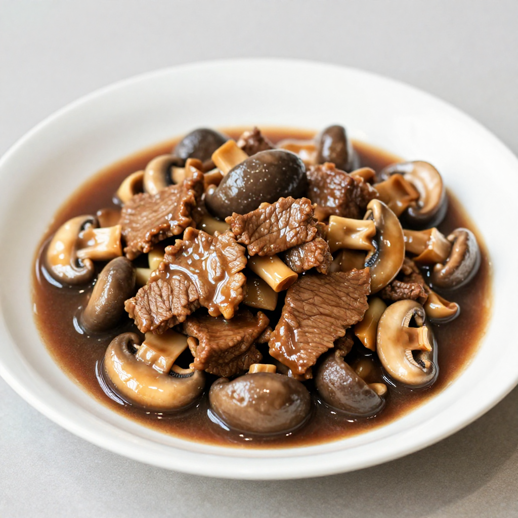 Salisbury Steak with Beef and Mushroom Gravy