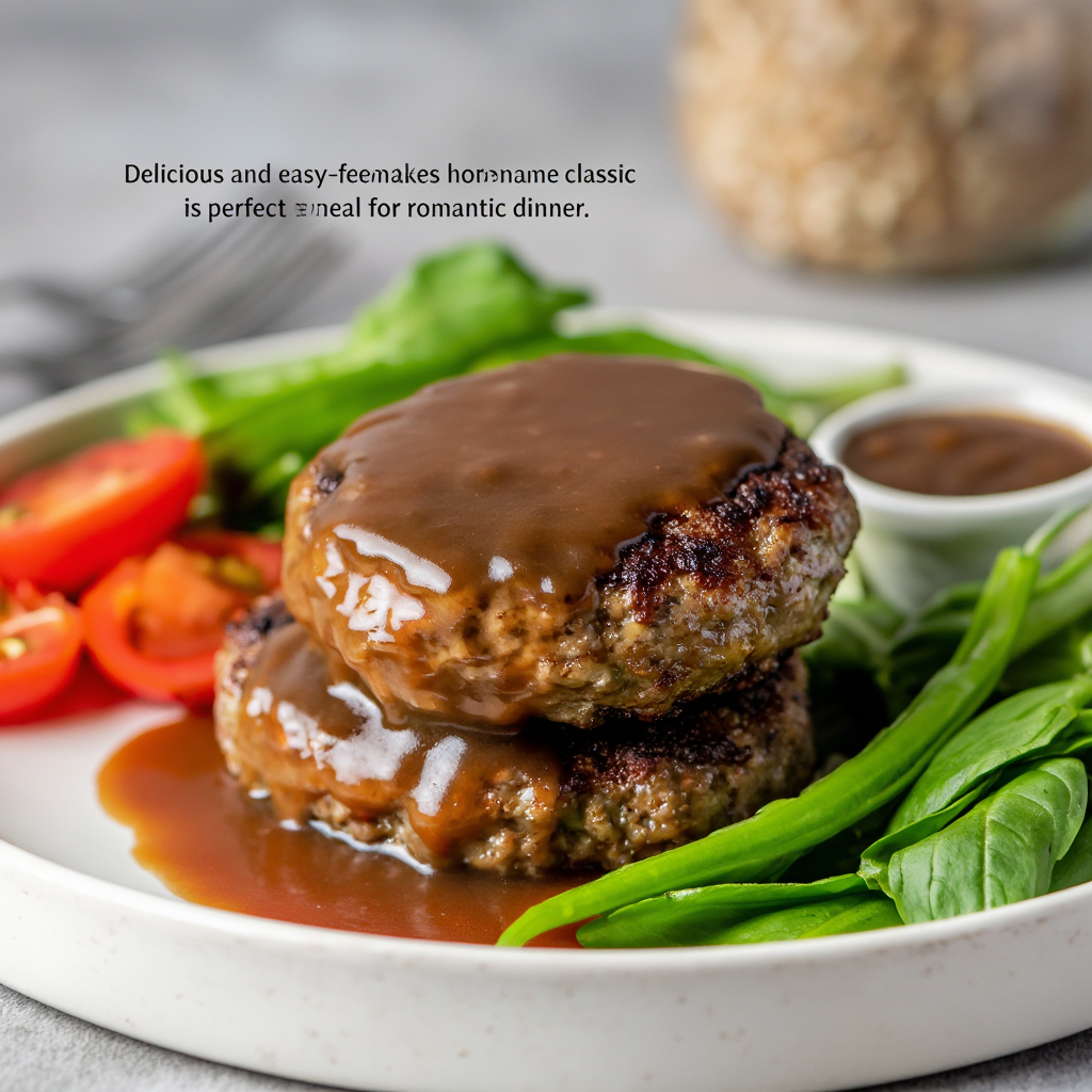Salisbury Steak with Mashed Potato