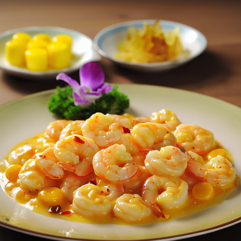 Salted Egg Shrimp