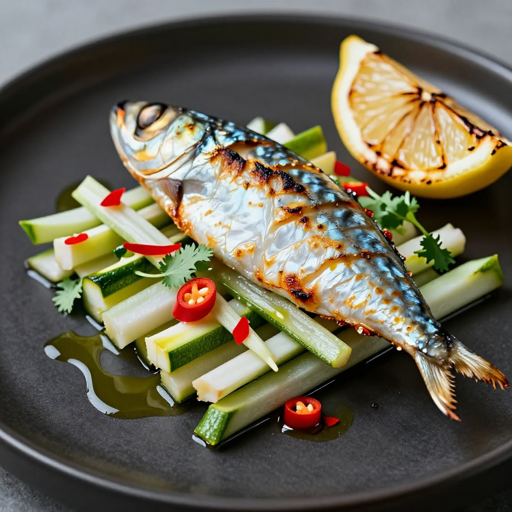 Sardines with Chayote