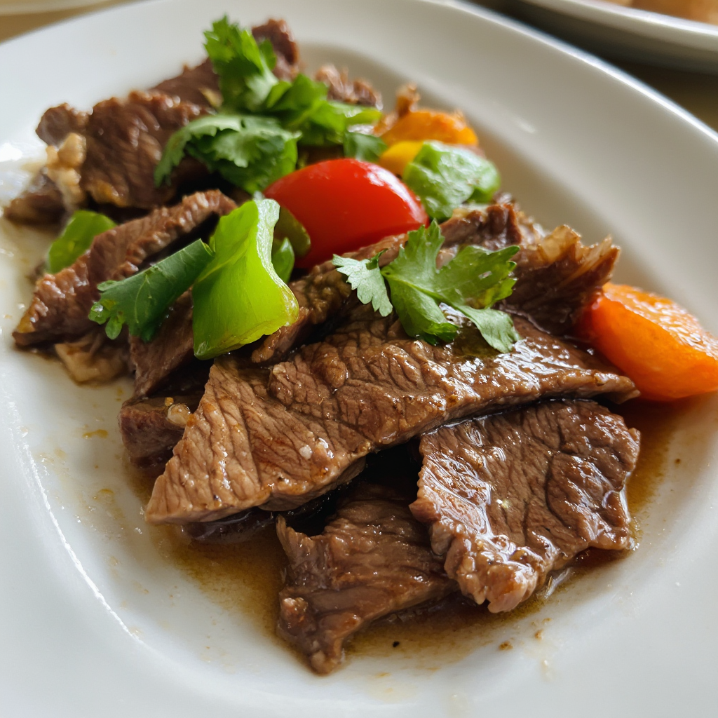 Saucy Beef with Broccoli