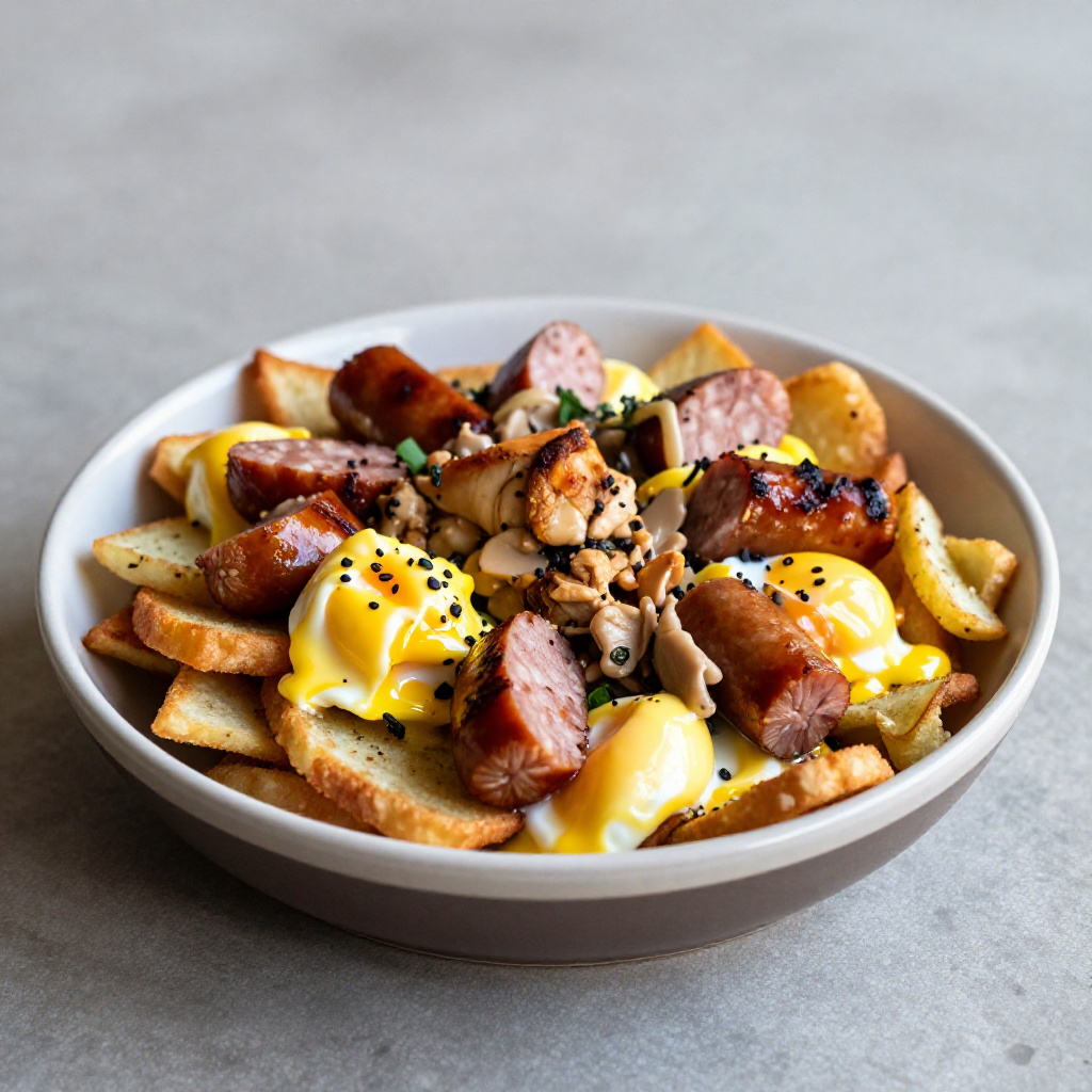 Sausage and Egg Casserole with Hash Browns