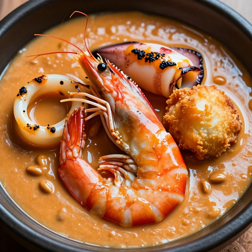 Seafood Kare Kare