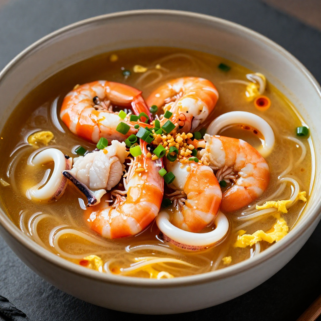 Seafood Lomi