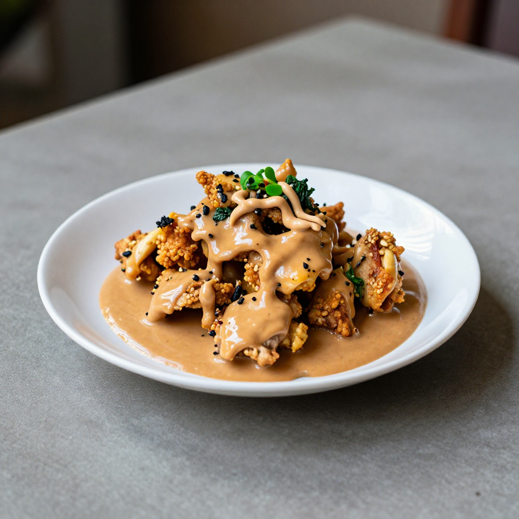 Chicken Satay with Peanut Sauce
