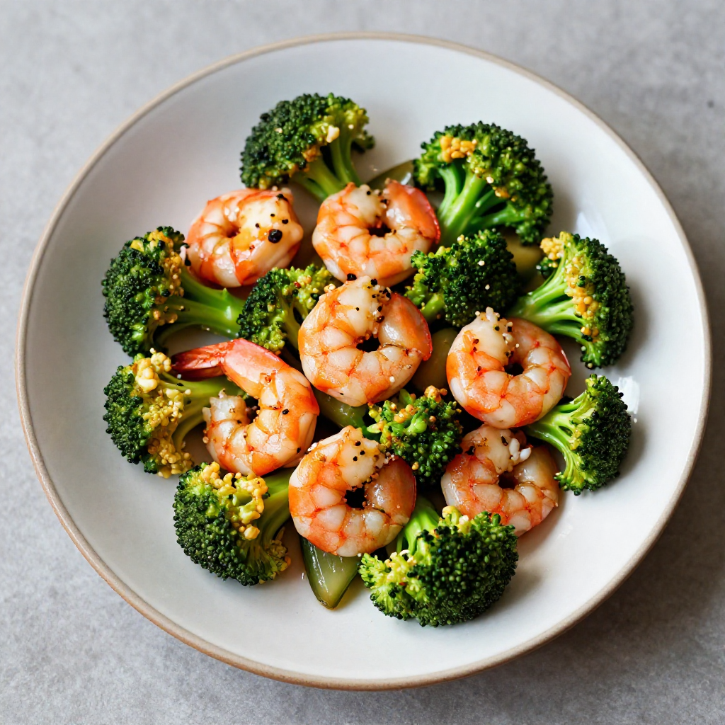 Shrimp and Broccoli Stir Fry