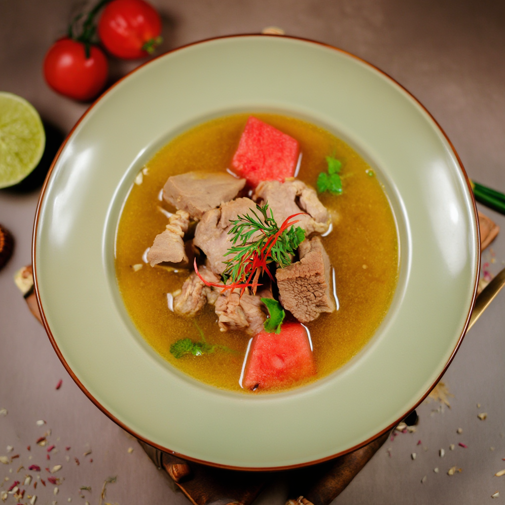 Sinigang na Baboy na May Labanos