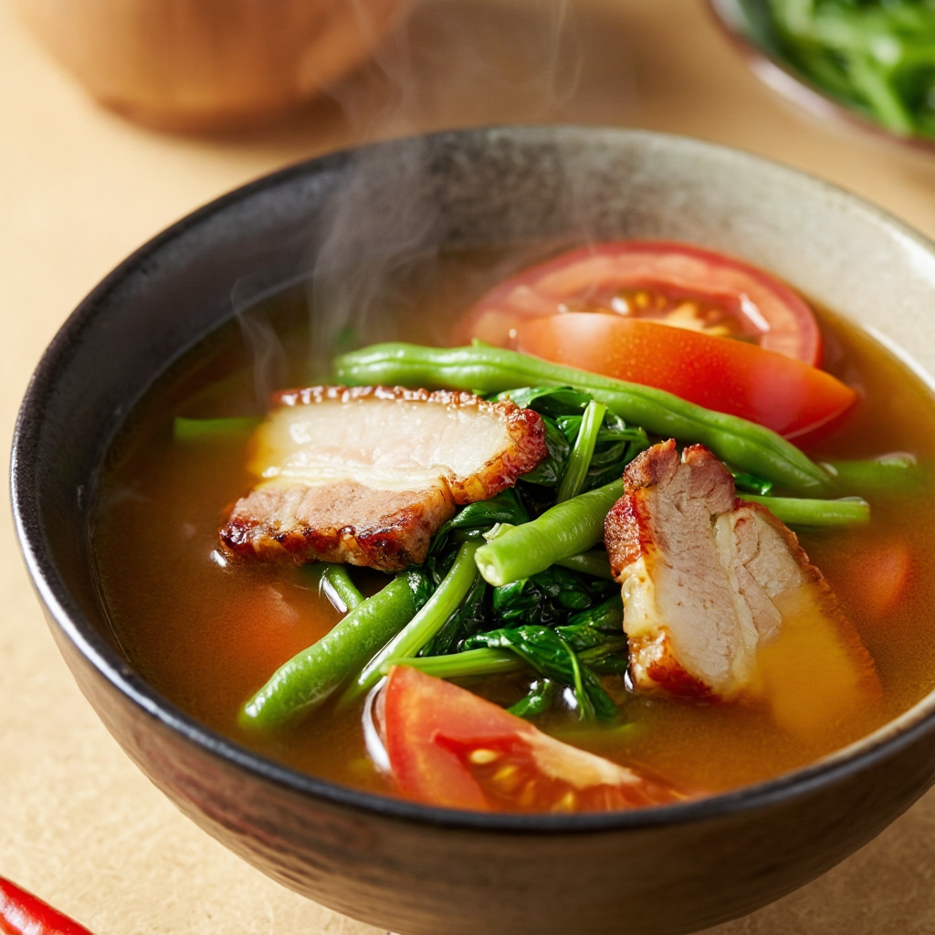 Sinigang na Inihaw na Liempo
