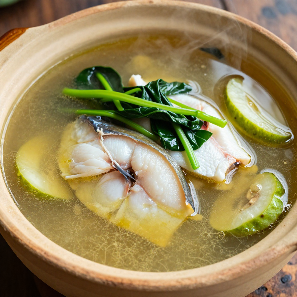 Sinigang na Isda sa Kamias (Fish Sinigang)