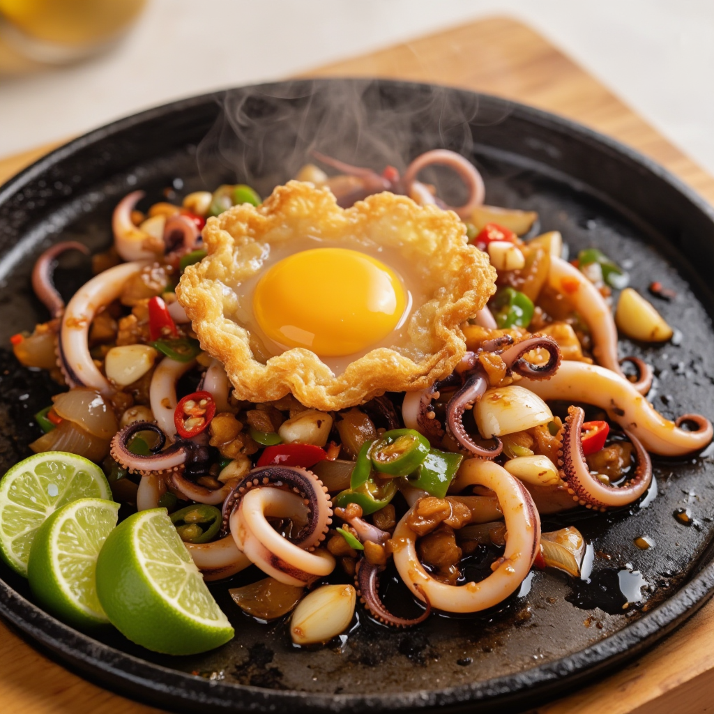 Sisig Pusit