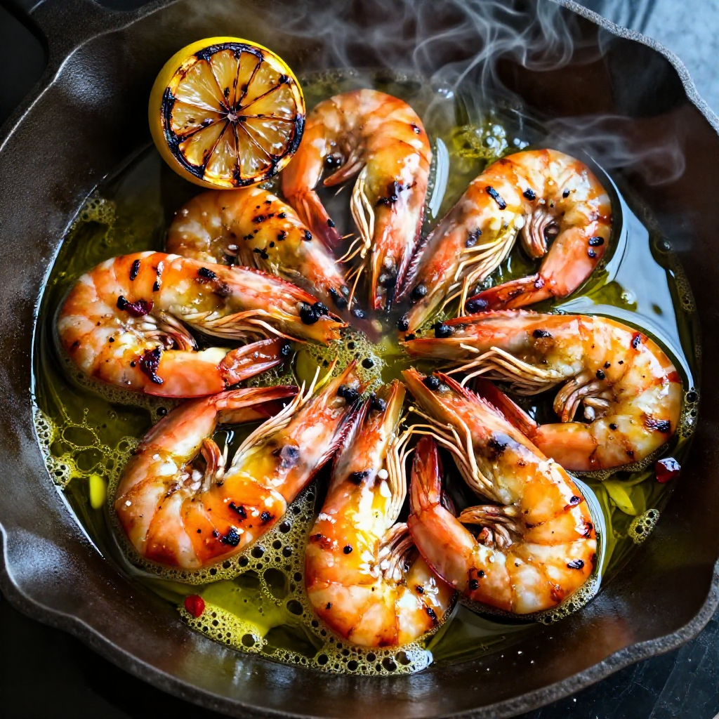 Sizzling Gambas