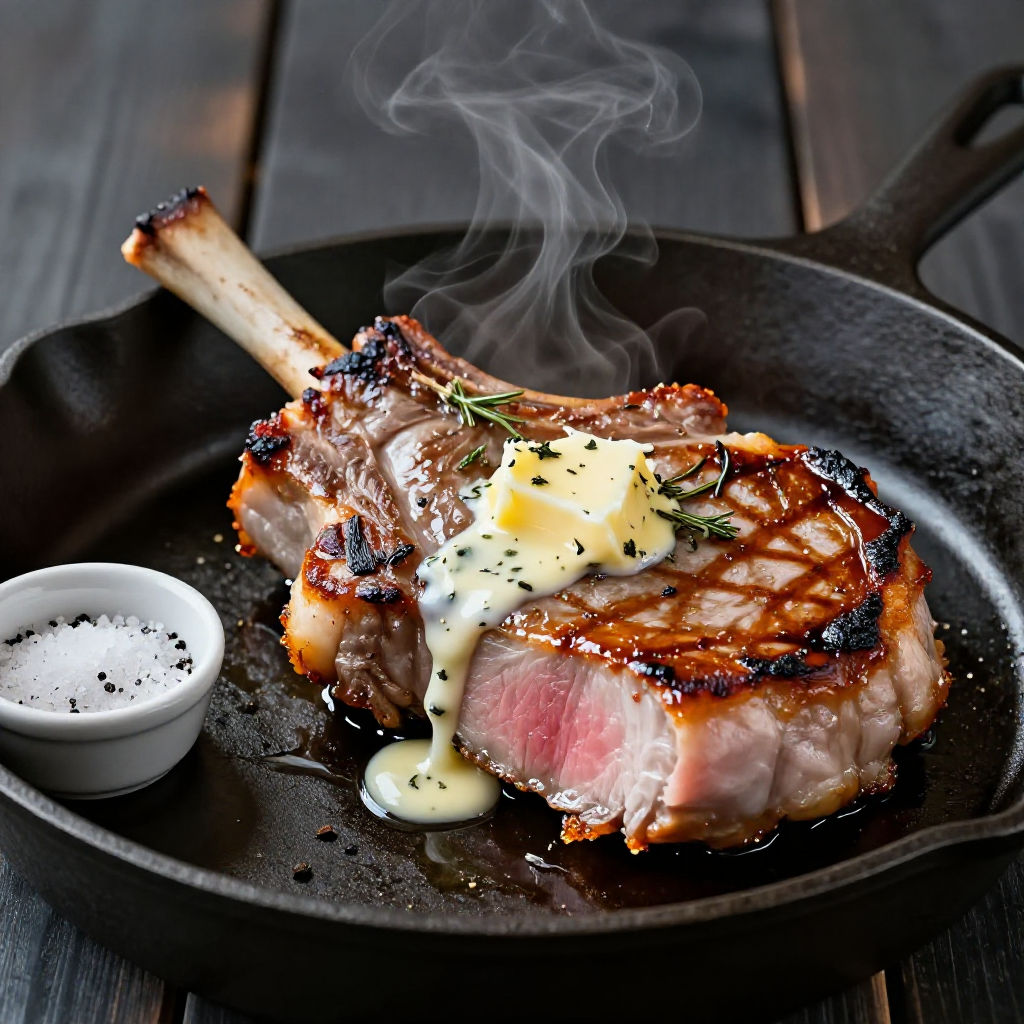 Sizzling Pork Chop