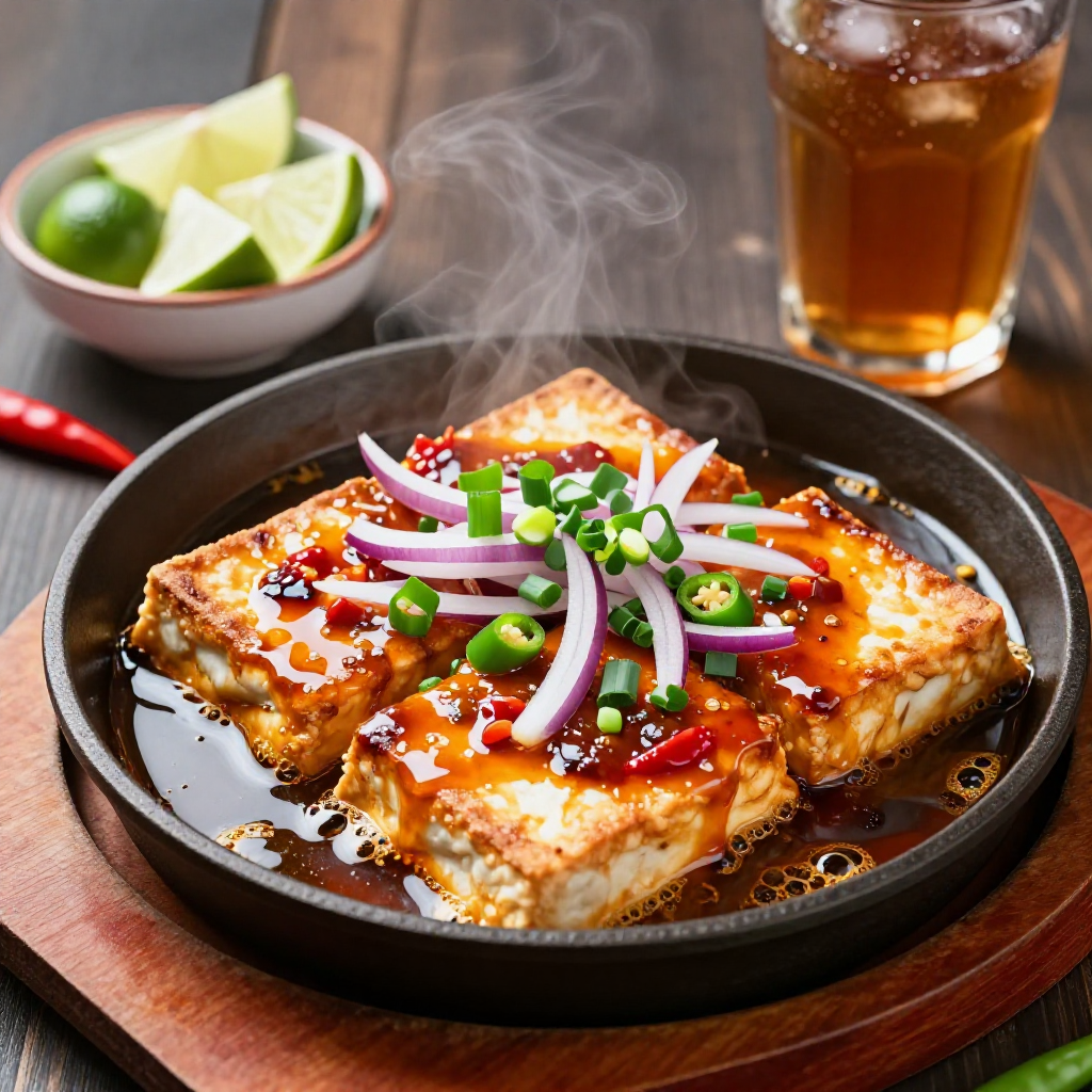 Sizzling Tofu Sisig
