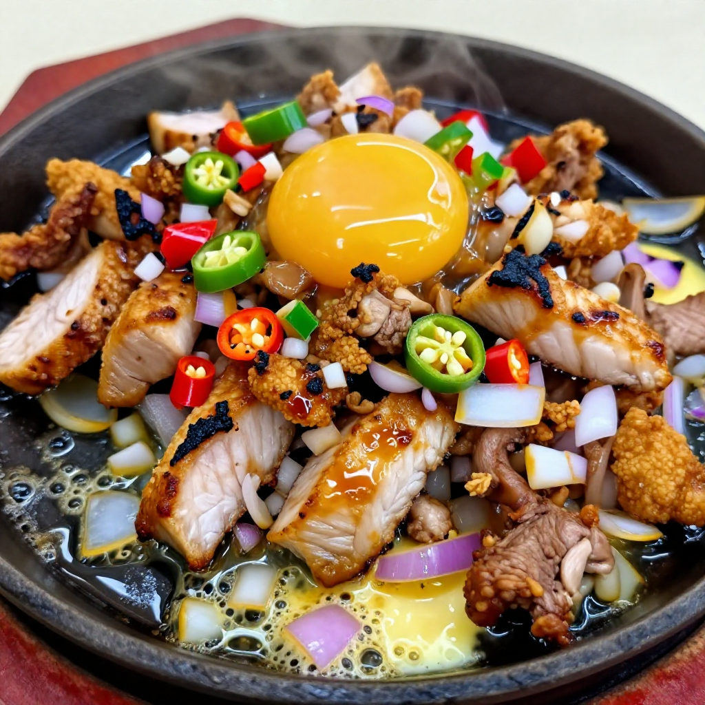 Sizzling Tuna Sisig