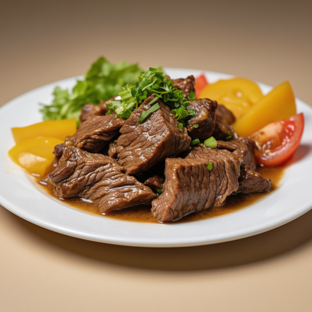 Slow Cooked Beef Lauya Soup