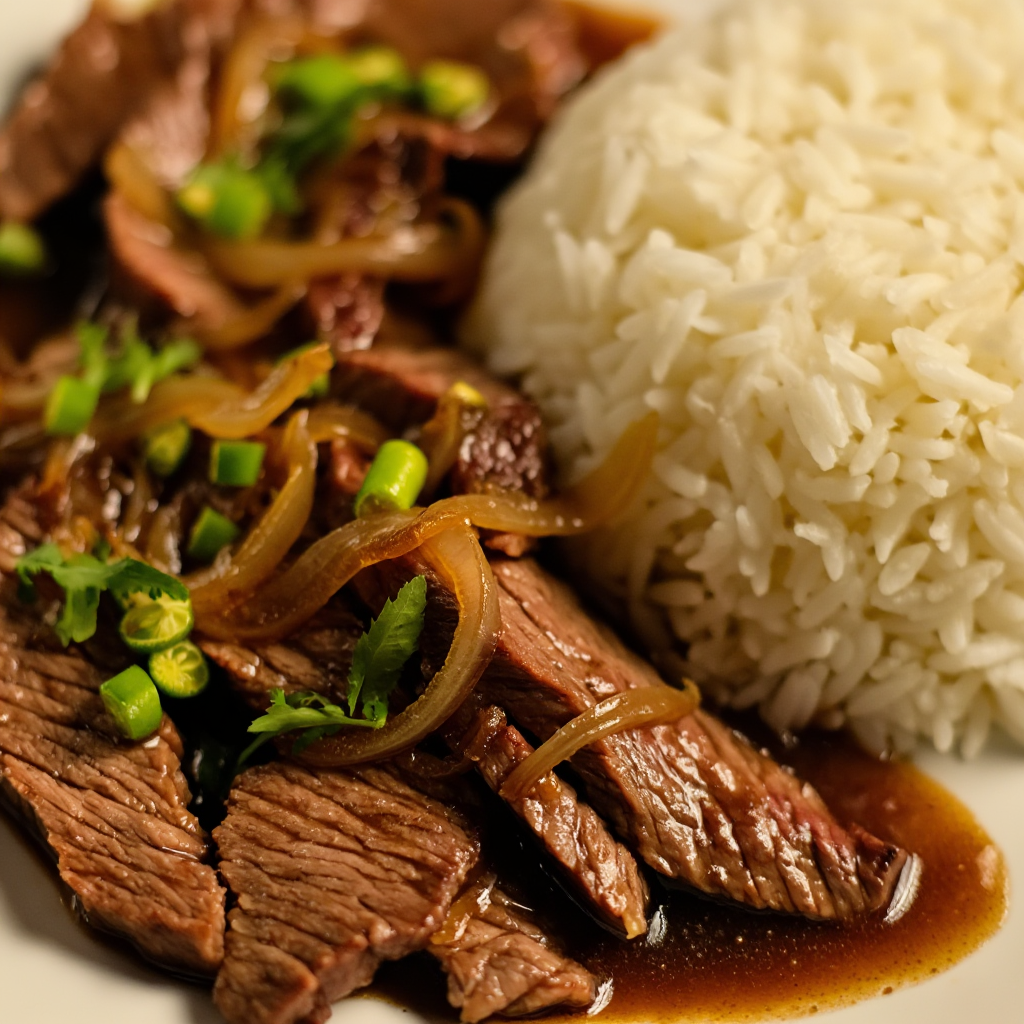 Slow Cooked Beefsteak (Bistek Tagalog)