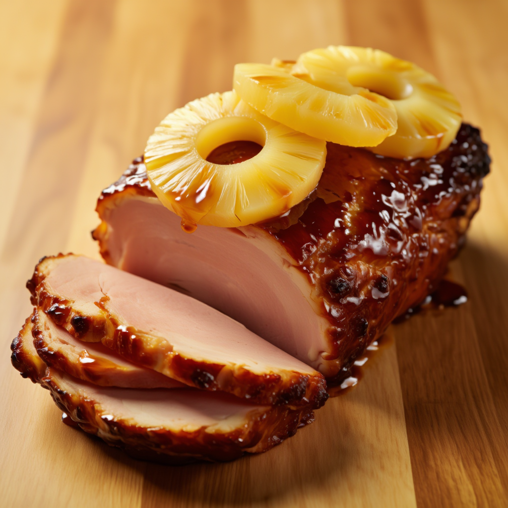 Slow Cooker Ham with Pineapple