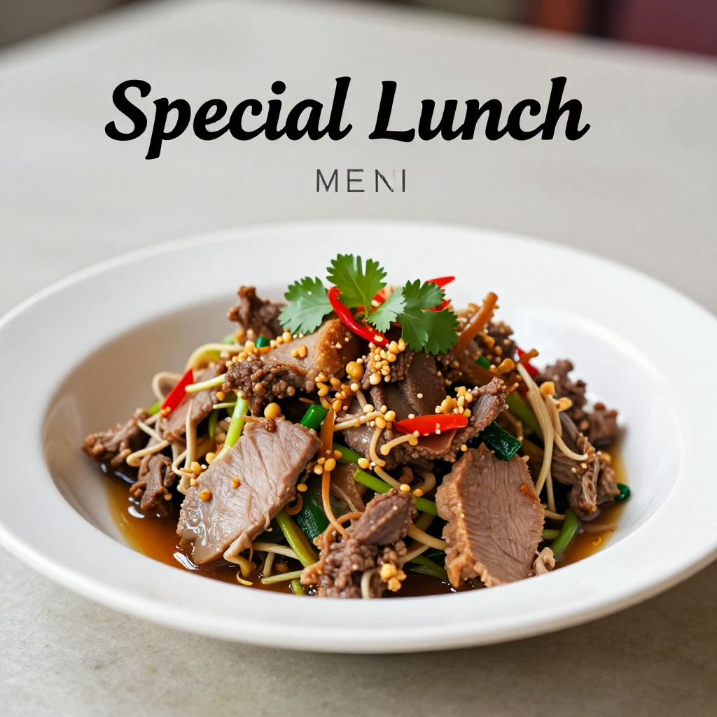 Special Lunch Menu