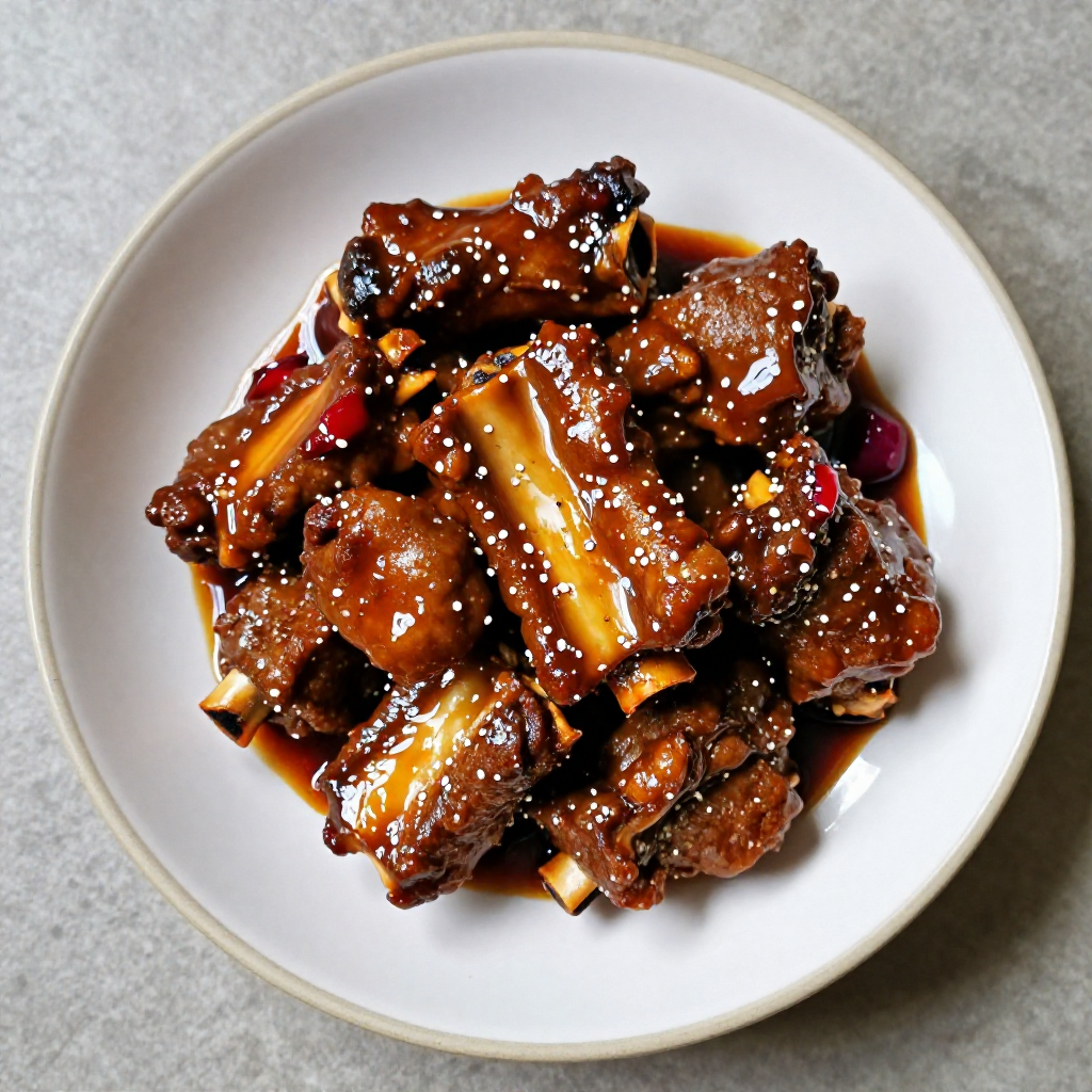 Spicy Pork Ribs Adobo