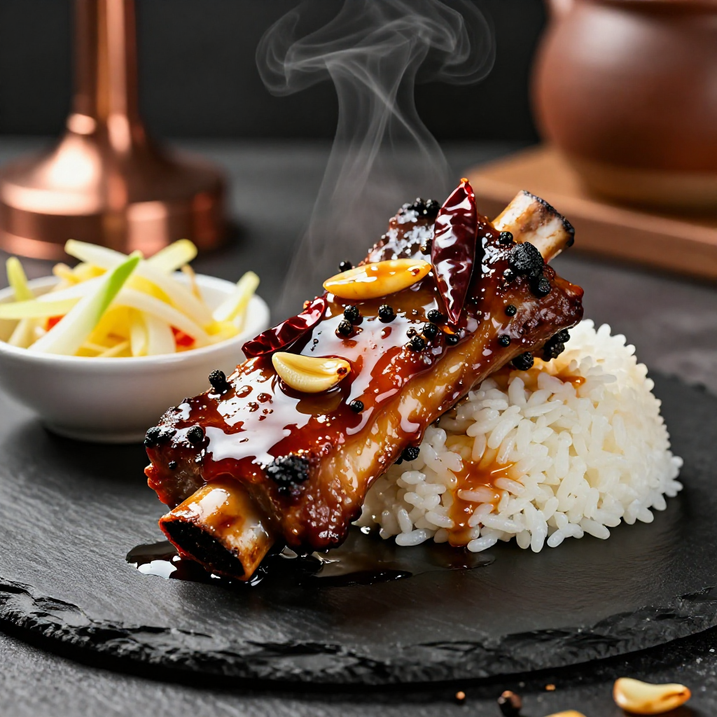 Spicy Pork Ribs Adobo