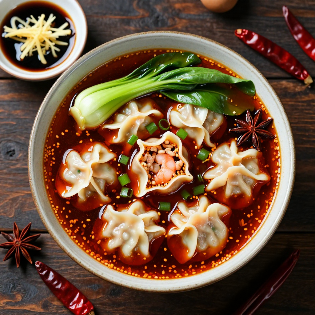 Spicy Wonton Soup