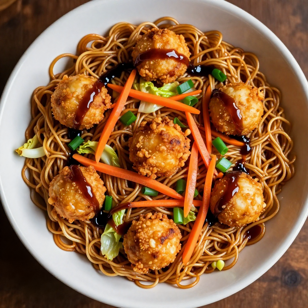 Squid Ball Pancit Canton