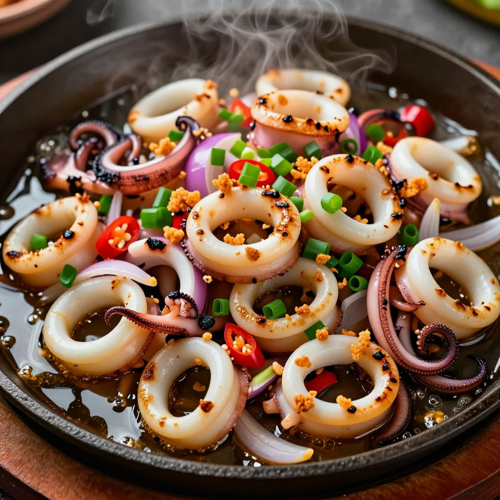 Squid Sisig