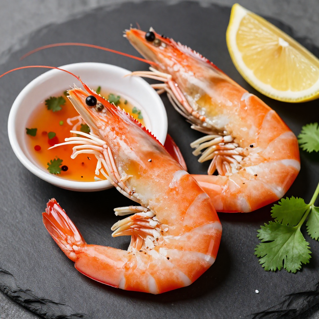 Steamed Shrimp