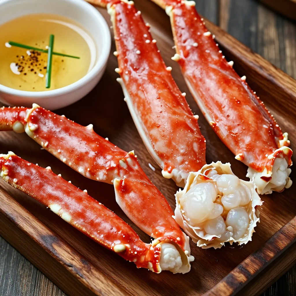 Steamed Snow Crab Legs