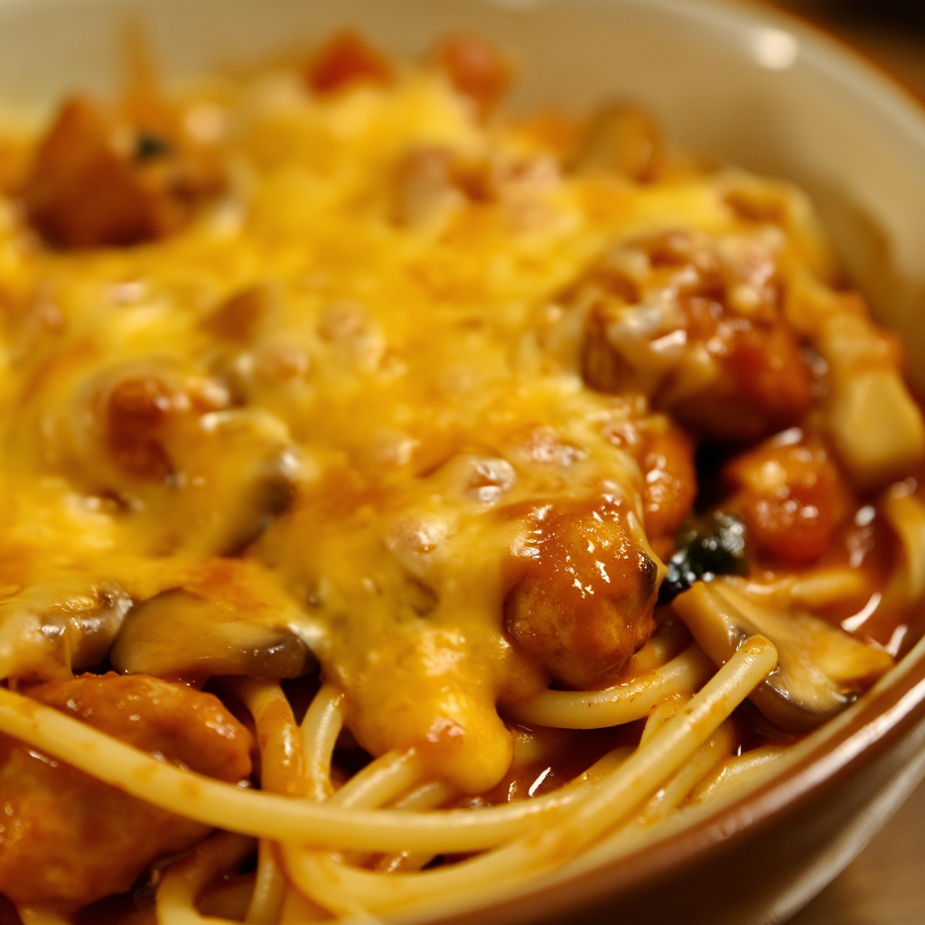 Sweet Chicken Spaghetti