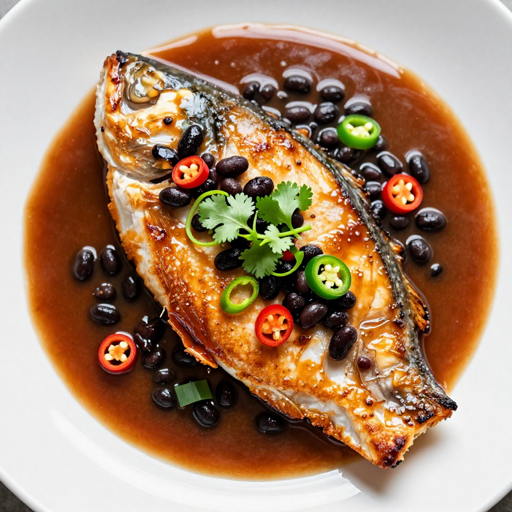 Tilapia with Salted Black Beans