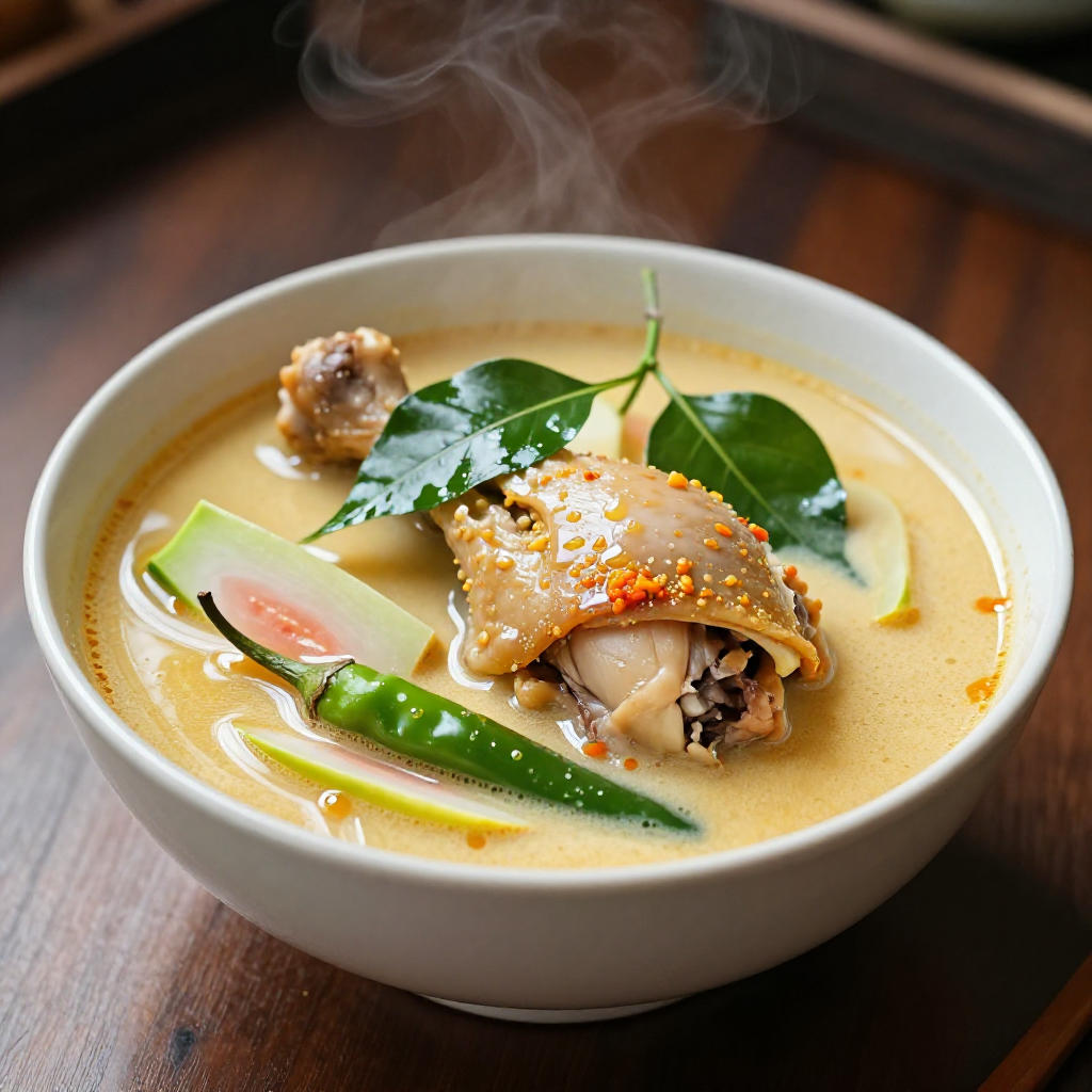 Tinolang Manok sa Gata